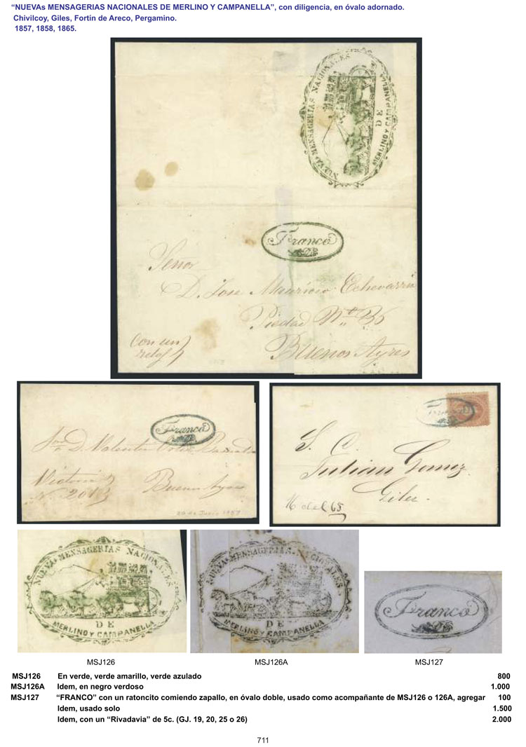 Lot 1 - Argentina books -  Guillermo Jalil - Philatino Auction # 2311 ARGENTINA: very attractive auction