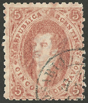 Lot 37 - Argentina rivadavias -  Guillermo Jalil - Philatino Auction # 2311 ARGENTINA: very attractive auction