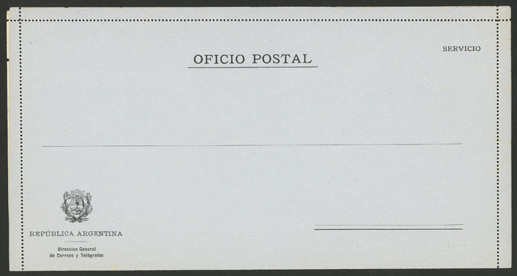 Lot 1172 - Argentina Postal stationery -  Guillermo Jalil - Philatino Auction # 2311 ARGENTINA: very attractive auction