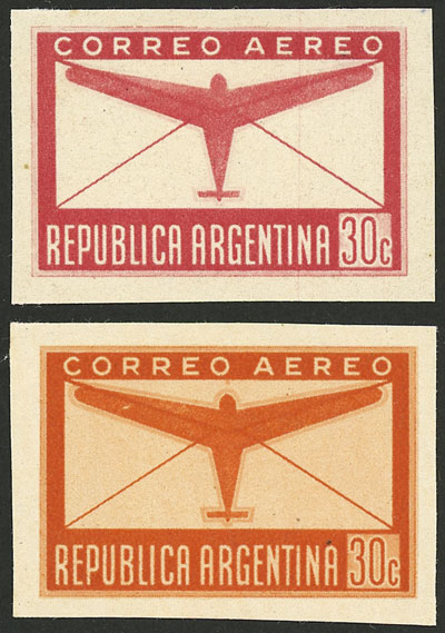 Lot 575 - Argentina general issues -  Guillermo Jalil - Philatino Auction # 2311 ARGENTINA: very attractive auction