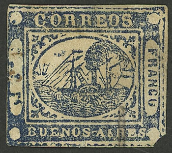 Lot 8 - Argentina BUENOS AIRES - BARQUITOS -  Guillermo Jalil - Philatino Auction # 2311 ARGENTINA: very attractive auction