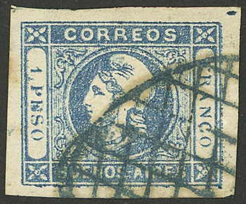 Lot 11 - Argentina buenos aires - cabecitas -  Guillermo Jalil - Philatino Auction # 2311 ARGENTINA: very attractive auction