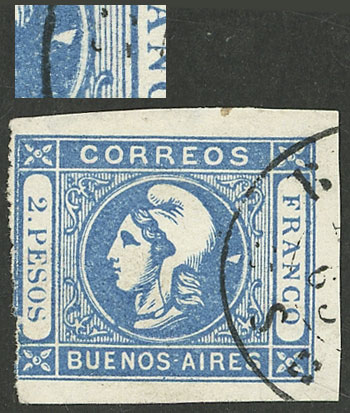 Lot 15 - Argentina buenos aires - cabecitas -  Guillermo Jalil - Philatino Auction # 2311 ARGENTINA: very attractive auction