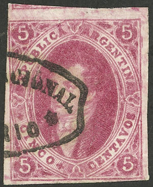Lot 102 - Argentina rivadavias -  Guillermo Jalil - Philatino Auction # 2311 ARGENTINA: very attractive auction