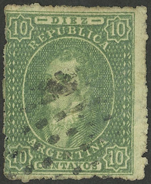 Lot 50 - Argentina rivadavias -  Guillermo Jalil - Philatino Auction # 2311 ARGENTINA: very attractive auction