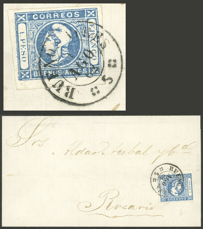 Lot 12 - Argentina buenos aires - cabecitas -  Guillermo Jalil - Philatino Auction # 2311 ARGENTINA: very attractive auction