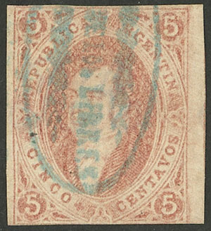 Lot 97 - Argentina rivadavias -  Guillermo Jalil - Philatino Auction # 2311 ARGENTINA: very attractive auction