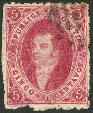 Lot 105 - Argentina rivadavias -  Guillermo Jalil - Philatino Auction # 2311 ARGENTINA: very attractive auction