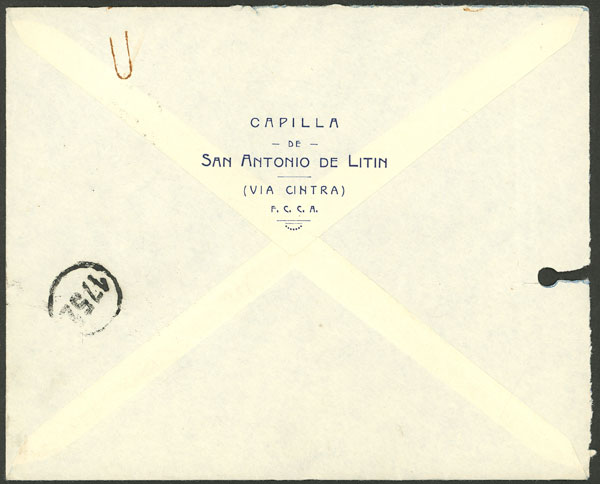 Lot 1311 - Argentina postal history -  Guillermo Jalil - Philatino Auction # 2311 ARGENTINA: very attractive auction