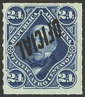 Lot 1111 - Argentina official stamps -  Guillermo Jalil - Philatino Auction # 2311 ARGENTINA: very attractive auction