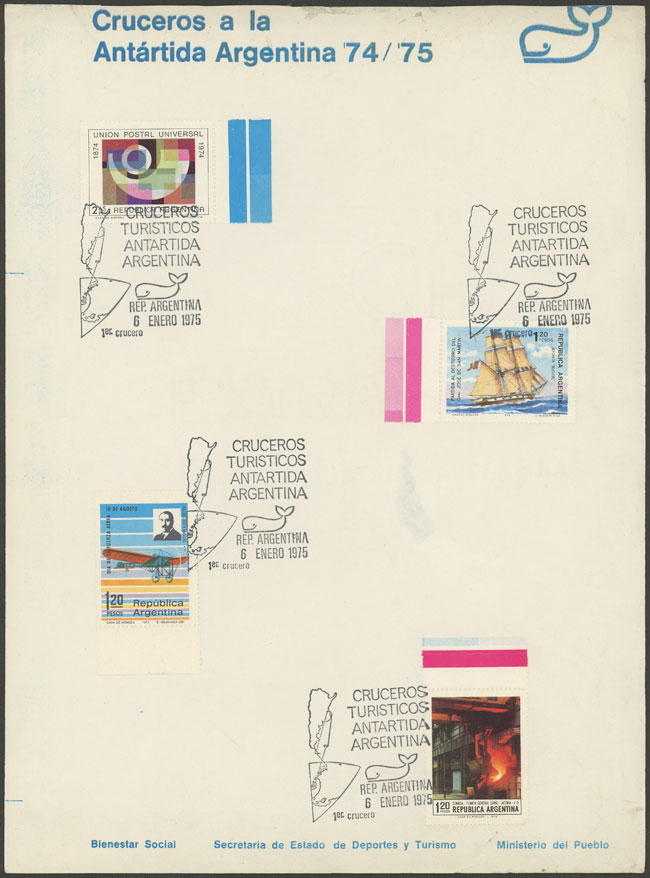 Lot 5 - argentine antarctica postal history - Guillermo Jalil - Philatino Auction # 23120 ARGENTINA: Auction with interesting lots at budget prices! Lot 5 - argentine antarctica postal history - Guillermo Jalil - Philatino Auction # 23120 ARGENTINA: Auction with interesting lots at budget prices!
