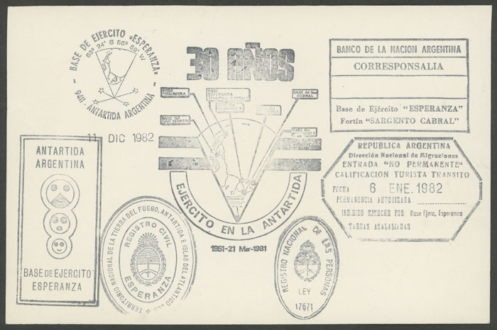 Lot 6 - argentine antarctica postal history - Guillermo Jalil - Philatino Auction # 23120 ARGENTINA: Auction with interesting lots at budget prices! Lot 6 - argentine antarctica postal history - Guillermo Jalil - Philatino Auction # 23120 ARGENTINA: Auction with interesting lots at budget prices!