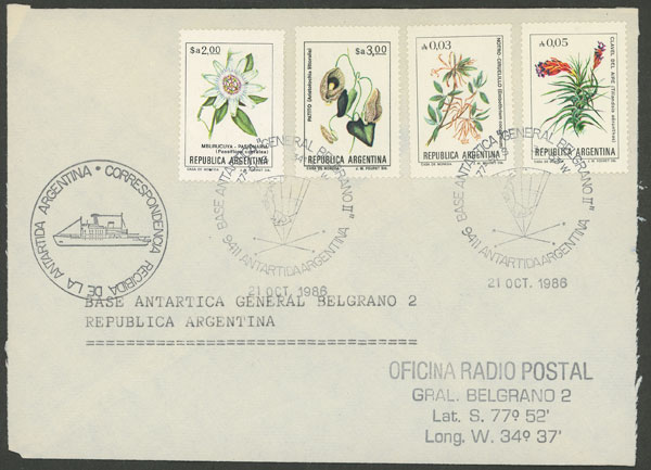 Lot 10 - argentine antarctica postal history - Guillermo Jalil - Philatino Auction # 23120 ARGENTINA: Auction with interesting lots at budget prices! Lot 10 - argentine antarctica postal history - Guillermo Jalil - Philatino Auction # 23120 ARGENTINA: Auction with interesting lots at budget prices!