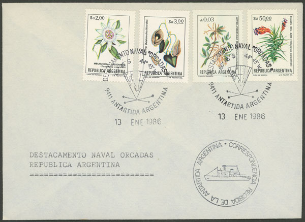 Lot 12 - ARGENTINE ANTARCTICA - ISLAS ORCADAS postal history - Guillermo Jalil - Philatino Auction # 23120 ARGENTINA: Auction with interesting lots at budget prices! Lot 12 - ARGENTINE ANTARCTICA - ISLAS ORCADAS postal history - Guillermo Jalil - Philatino Auction # 23120 ARGENTINA: Auction with interesting lots at budget prices!