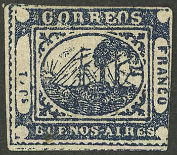 Lot 14 - Argentina barquitos -  Guillermo Jalil - Philatino Auction # 23120 ARGENTINA: Auction with interesting lots at budget prices!