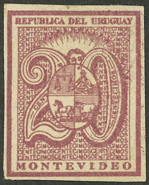 Lot 9 - Uruguay general issues -  Guillermo Jalil - Philatino Auction # 2314 URUGUAY: Special April auction