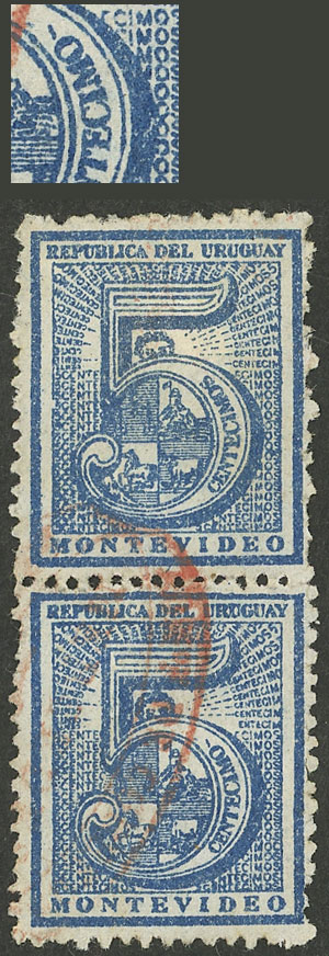 Lot 17 - Uruguay general issues -  Guillermo Jalil - Philatino Auction # 2314 URUGUAY: Special April auction