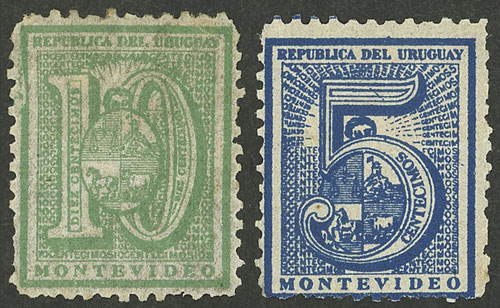 Lot 18 - Uruguay general issues -  Guillermo Jalil - Philatino Auction # 2314 URUGUAY: Special April auction