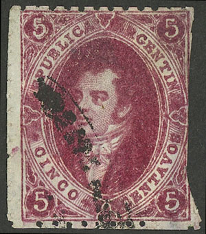 Lot 58 - Argentina rivadavias - Guillermo Jalil - Philatino Auction # 2315 ARGENTINA: Lot 58 - Argentina rivadavias - Guillermo Jalil - Philatino Auction # 2315 ARGENTINA: