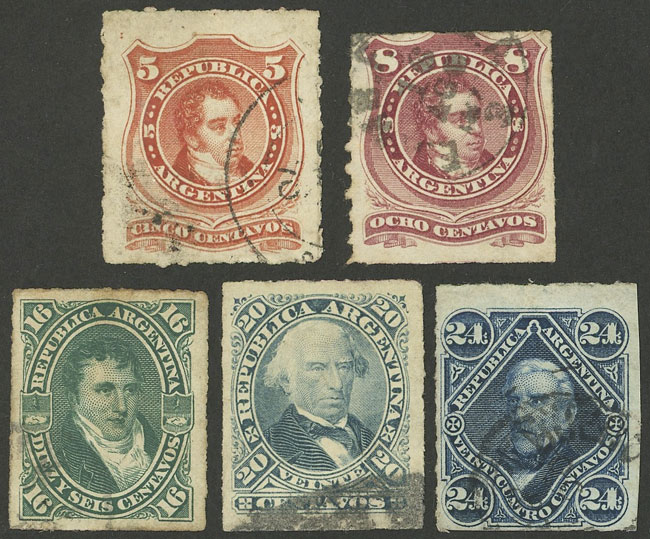 Lot 102 - Argentina general issues - Guillermo Jalil - Philatino Auction # 2315 ARGENTINA: Lot 102 - Argentina general issues - Guillermo Jalil - Philatino Auction # 2315 ARGENTINA: