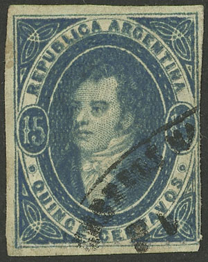 Lot 53 - Argentina rivadavias - Guillermo Jalil - Philatino Auction # 2315 ARGENTINA: Lot 53 - Argentina rivadavias - Guillermo Jalil - Philatino Auction # 2315 ARGENTINA: