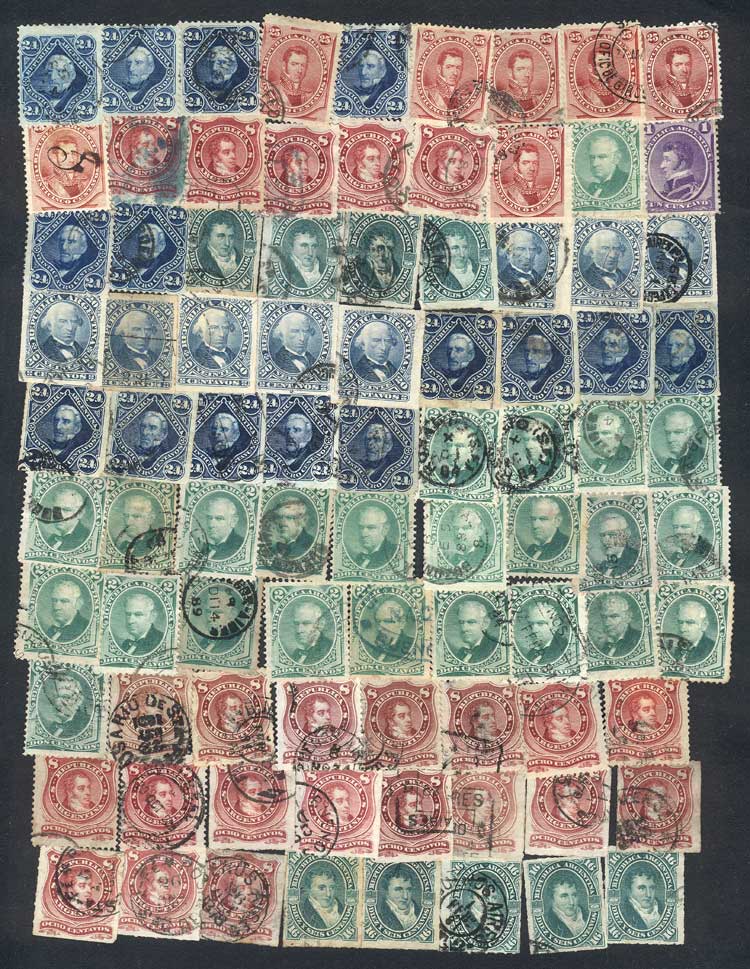 Lot 71 - Argentina general issues - Guillermo Jalil - Philatino Auction # 2315 ARGENTINA: Lot 71 - Argentina general issues - Guillermo Jalil - Philatino Auction # 2315 ARGENTINA: