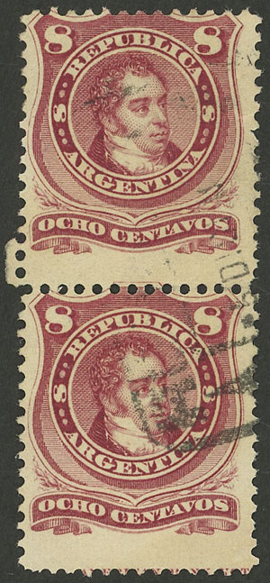 Lot 107 - Argentina general issues - Guillermo Jalil - Philatino Auction # 2315 ARGENTINA: Lot 107 - Argentina general issues - Guillermo Jalil - Philatino Auction # 2315 ARGENTINA: