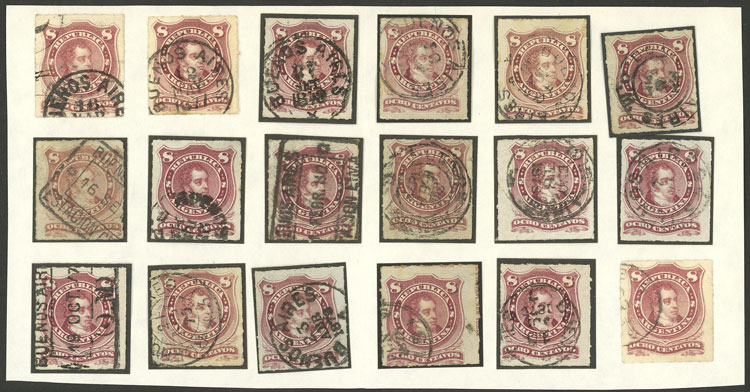 Lot 103 - Argentina general issues - Guillermo Jalil - Philatino Auction # 2315 ARGENTINA: Lot 103 - Argentina general issues - Guillermo Jalil - Philatino Auction # 2315 ARGENTINA: