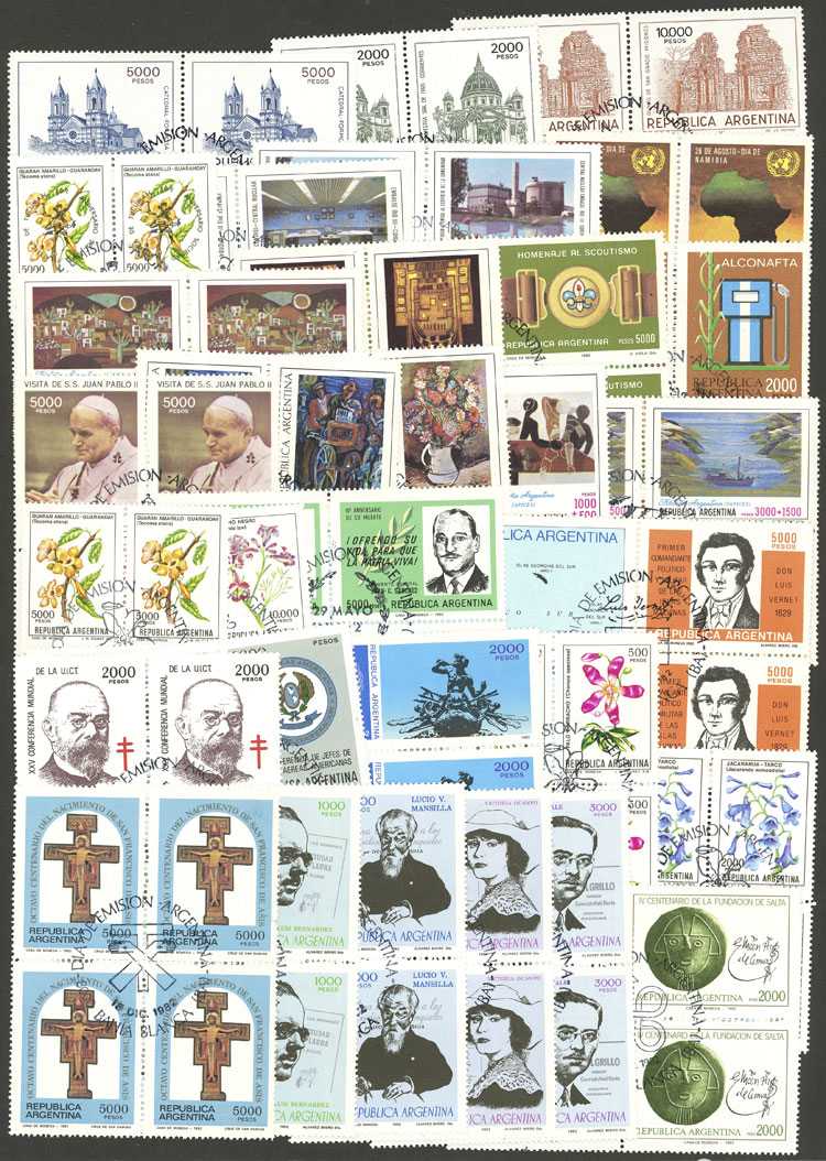 Lot 1335 - Argentina Lots and Collections - Guillermo Jalil - Philatino Auction # 2315 ARGENTINA: Lot 1335 - Argentina Lots and Collections - Guillermo Jalil - Philatino Auction # 2315 ARGENTINA: