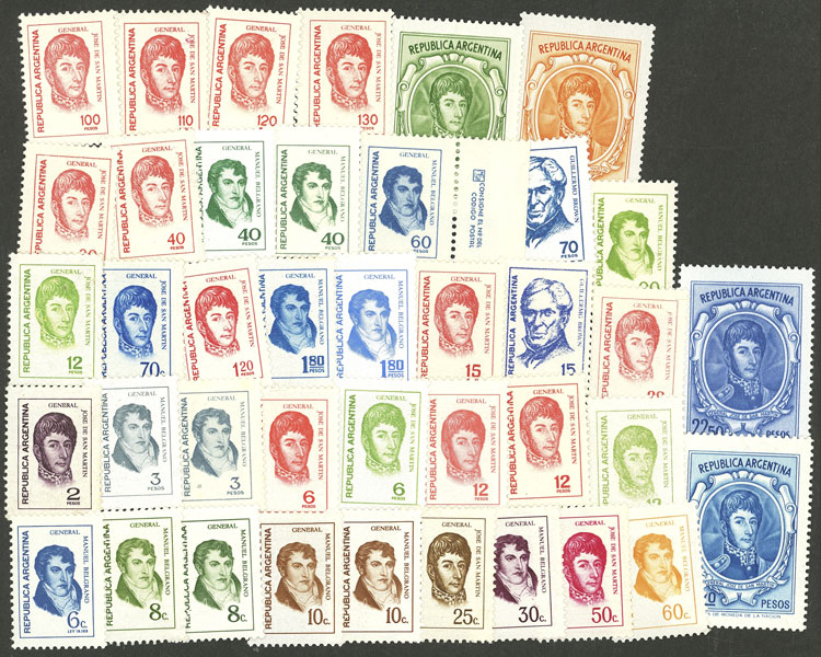 Lot 1328 - Argentina Lots and Collections - Guillermo Jalil - Philatino Auction # 2315 ARGENTINA: Lot 1328 - Argentina Lots and Collections - Guillermo Jalil - Philatino Auction # 2315 ARGENTINA: