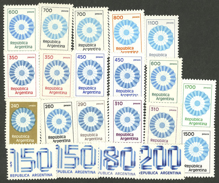 Lot 1333 - Argentina Lots and Collections - Guillermo Jalil - Philatino Auction # 2315 ARGENTINA: Lot 1333 - Argentina Lots and Collections - Guillermo Jalil - Philatino Auction # 2315 ARGENTINA: