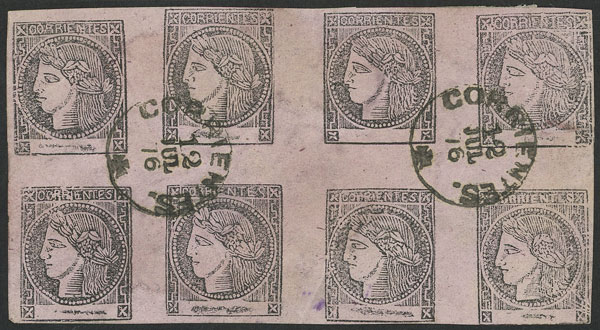Lot 20 - Argentina corrientes - Guillermo Jalil - Philatino Auction # 2316 ARGENTINA: Special May auction! Lot 20 - Argentina corrientes - Guillermo Jalil - Philatino Auction # 2316 ARGENTINA: Special May auction!