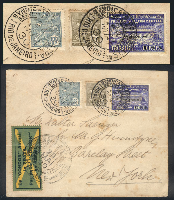 Lot 1492 - brazil postal history - Guillermo Jalil - Philatino Auction # 2317 WORLDWIDE + ARGENTINA: Special May auction Lot 1492 - brazil postal history - Guillermo Jalil - Philatino Auction # 2317 WORLDWIDE + ARGENTINA: Special May auction