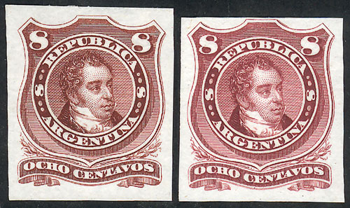 Lot 444 - Argentina general issues -  Guillermo Jalil - Philatino Auction # 2317 WORLDWIDE + ARGENTINA: Special May auction