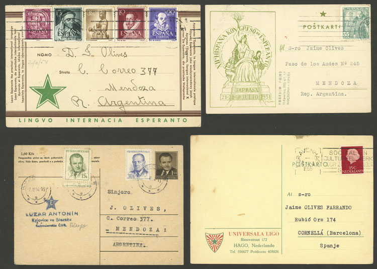 Lot 3378 - worldwide postal history -  Guillermo Jalil - Philatino Auction # 2317 WORLDWIDE + ARGENTINA: Special May auction