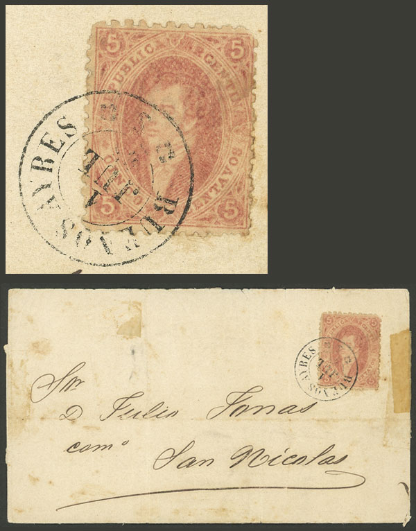 Lot 379 - Argentina rivadavias -  Guillermo Jalil - Philatino Auction # 2317 WORLDWIDE + ARGENTINA: Special May auction