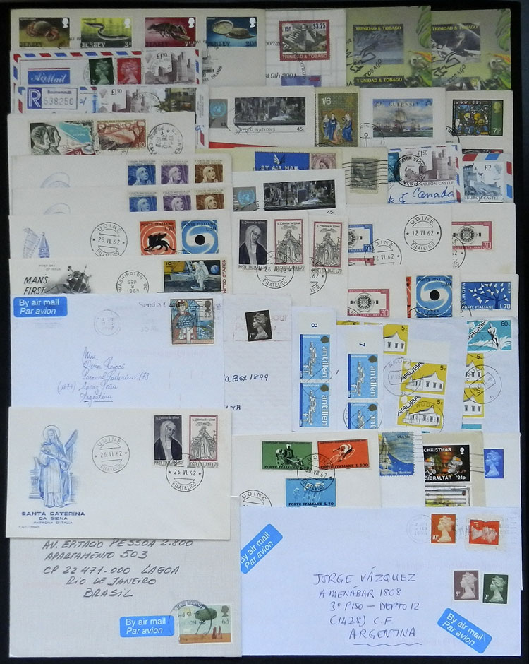 Lot 3386 - worldwide postal history -  Guillermo Jalil - Philatino Auction # 2317 WORLDWIDE + ARGENTINA: Special May auction