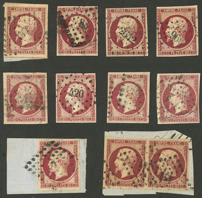 Lot 2183 - France general issues -  Guillermo Jalil - Philatino Auction # 2317 WORLDWIDE + ARGENTINA: Special May auction