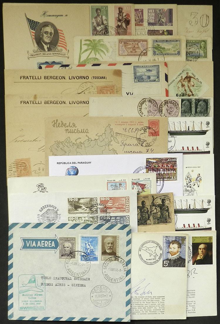 Lot 3382 - worldwide postal history -  Guillermo Jalil - Philatino Auction # 2317 WORLDWIDE + ARGENTINA: Special May auction