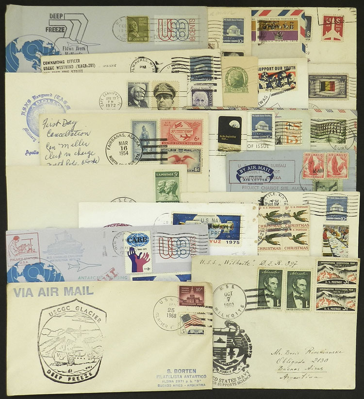 Lot 2109 - united states postal history -  Guillermo Jalil - Philatino Auction # 2317 WORLDWIDE + ARGENTINA: Special May auction