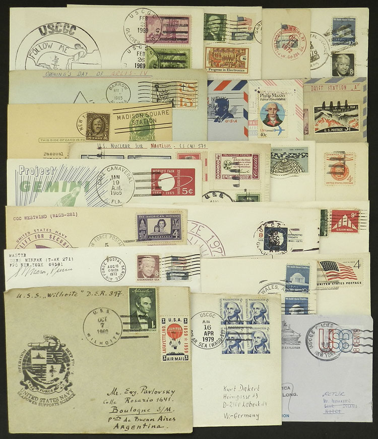 Lot 2111 - united states postal history -  Guillermo Jalil - Philatino Auction # 2317 WORLDWIDE + ARGENTINA: Special May auction