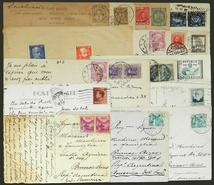 Lot 3371 - worldwide postal history -  Guillermo Jalil - Philatino Auction # 2317 WORLDWIDE + ARGENTINA: Special May auction