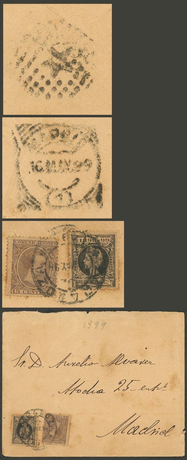 Lot 2052 - Spain postal history -  Guillermo Jalil - Philatino Auction # 2317 WORLDWIDE + ARGENTINA: Special May auction