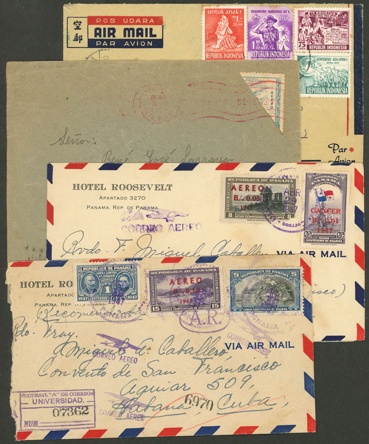 Lot 3375 - worldwide postal history -  Guillermo Jalil - Philatino Auction # 2317 WORLDWIDE + ARGENTINA: Special May auction