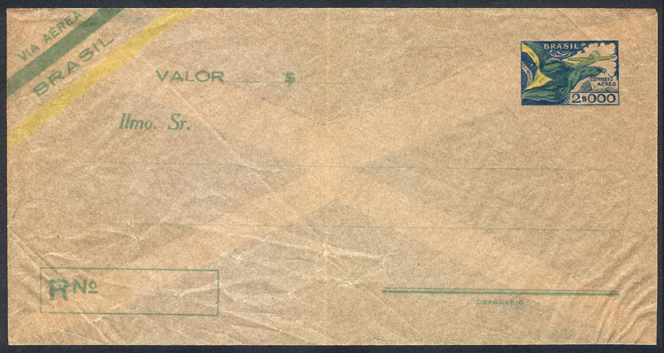 Lot 1466 - brazil Postal stationery -  Guillermo Jalil - Philatino Auction # 2317 WORLDWIDE + ARGENTINA: Special May auction