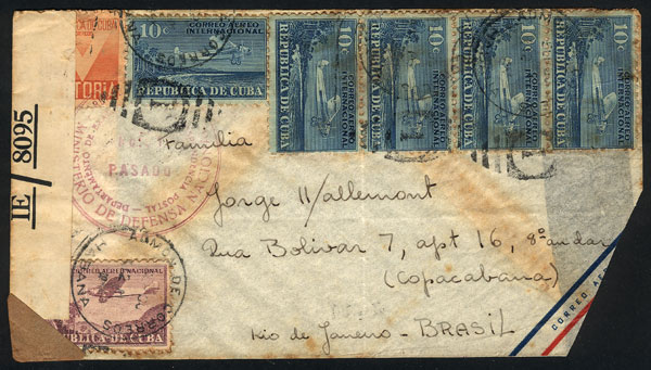 Lot 1985 - Venezuela postal history - Guillermo Jalil - Philatino Auction # 2317 WORLDWIDE + ARGENTINA: Special May auction Lot 1985 - Venezuela postal history - Guillermo Jalil - Philatino Auction # 2317 WORLDWIDE + ARGENTINA: Special May auction