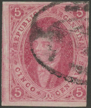 Lot 100 - Argentina rivadavias -  Guillermo Jalil - Philatino Auction # 2318 ARGENTINA: very attractive auction