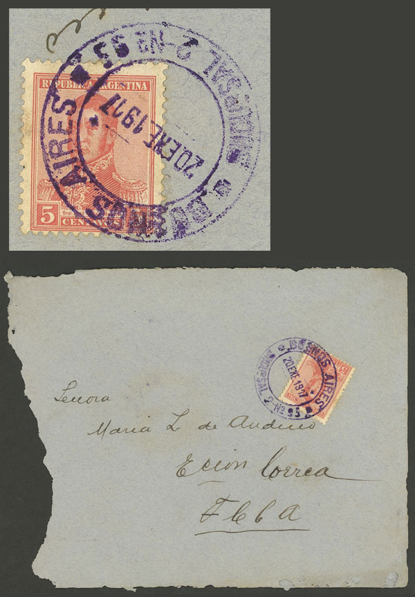 Lot 1268 - Argentina postal history - Guillermo Jalil - Philatino Auction # 2318 ARGENTINA: very attractive auction Lot 1268 - Argentina postal history - Guillermo Jalil - Philatino Auction # 2318 ARGENTINA: very attractive auction