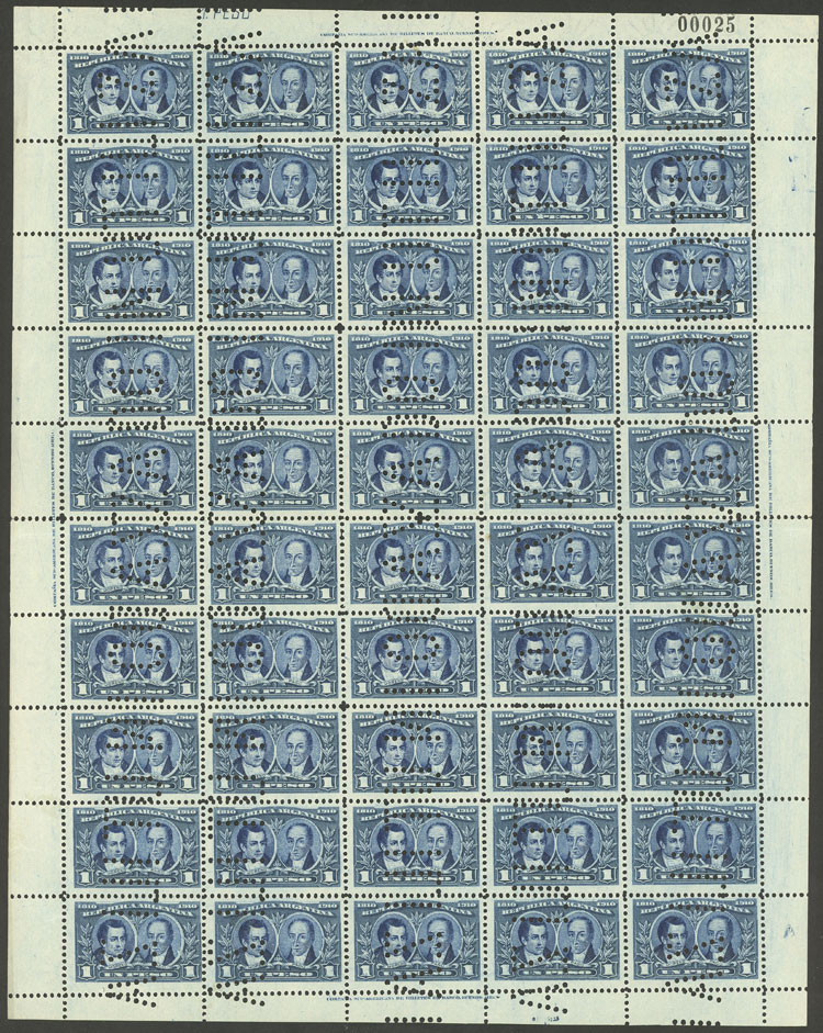 Lot 272 - Argentina general issues - Guillermo Jalil - Philatino Auction # 2318 ARGENTINA: very attractive auction Lot 272 - Argentina general issues - Guillermo Jalil - Philatino Auction # 2318 ARGENTINA: very attractive auction