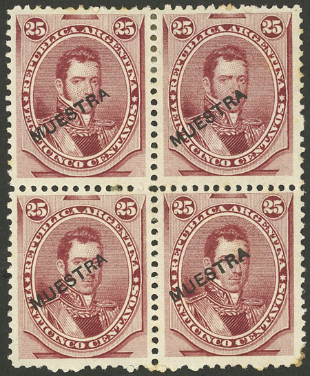 Lot 139 - Argentina general issues - Guillermo Jalil - Philatino Auction # 2318 ARGENTINA: very attractive auction Lot 139 - Argentina general issues - Guillermo Jalil - Philatino Auction # 2318 ARGENTINA: very attractive auction